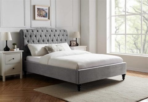 Aurora sleigh in light grey LB60-0