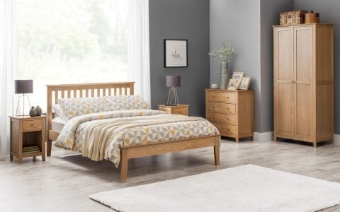 Salsbury Oak bed frame -0