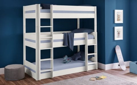 Triple Bunk in Brilliant White -0