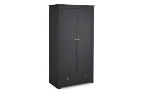 Radley 2 Door 1 Drawer Robe in Anthracite -0