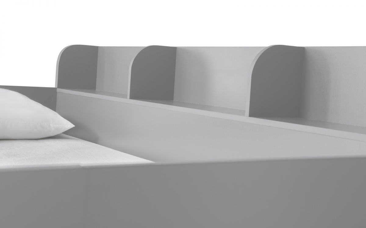 Modern Triple Sleeper in Light Grey