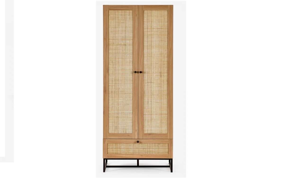 Padstow 2 Door Wardrobe- Oak