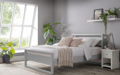 Venice Bedframe in Dove Grey