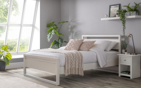 Venice Bedframe in Surf White