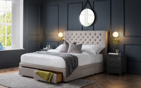 Wilton Deep Buttoned 4 Drawer Bedframe