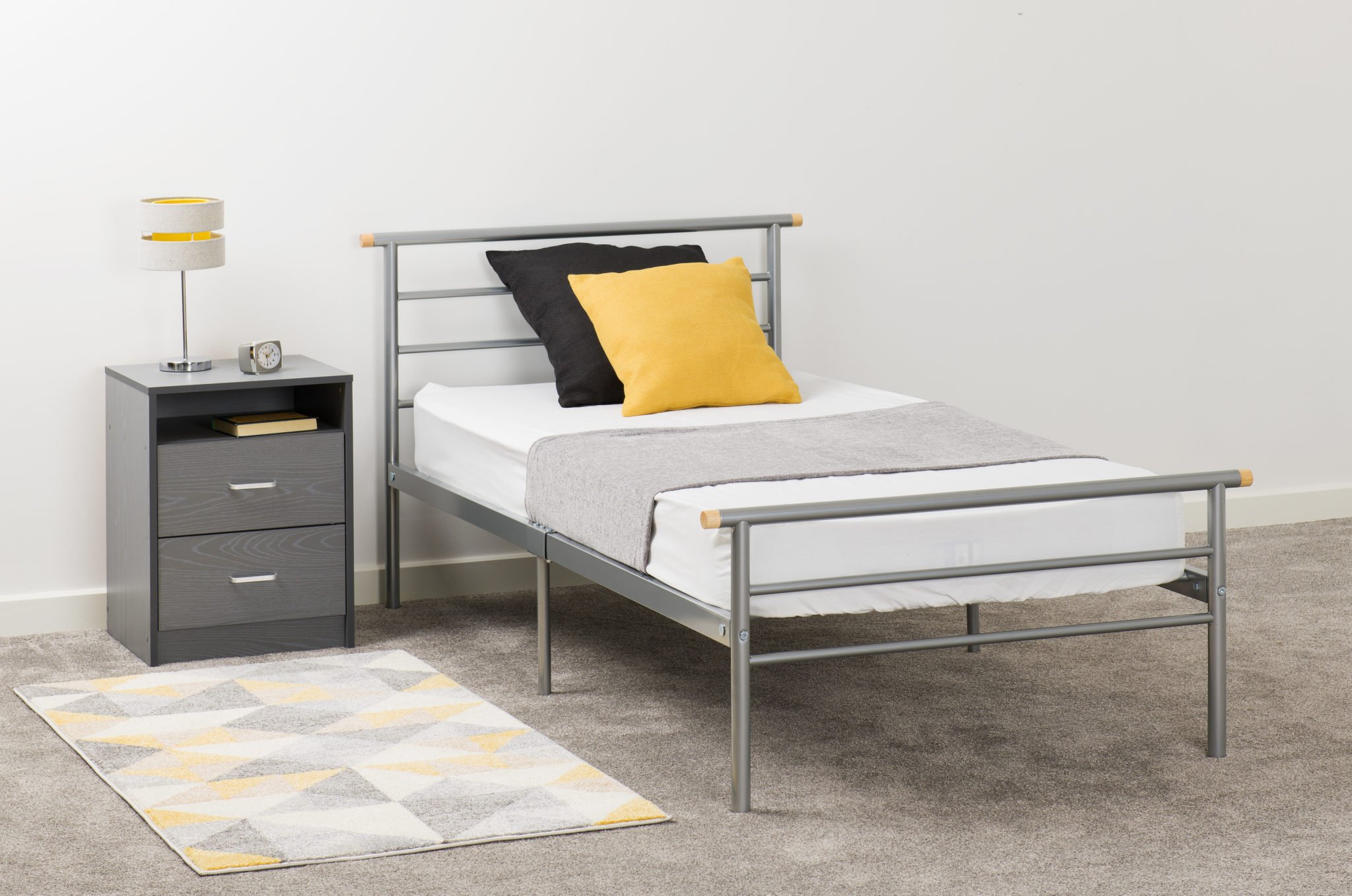Orion Contract Metal Bedframe