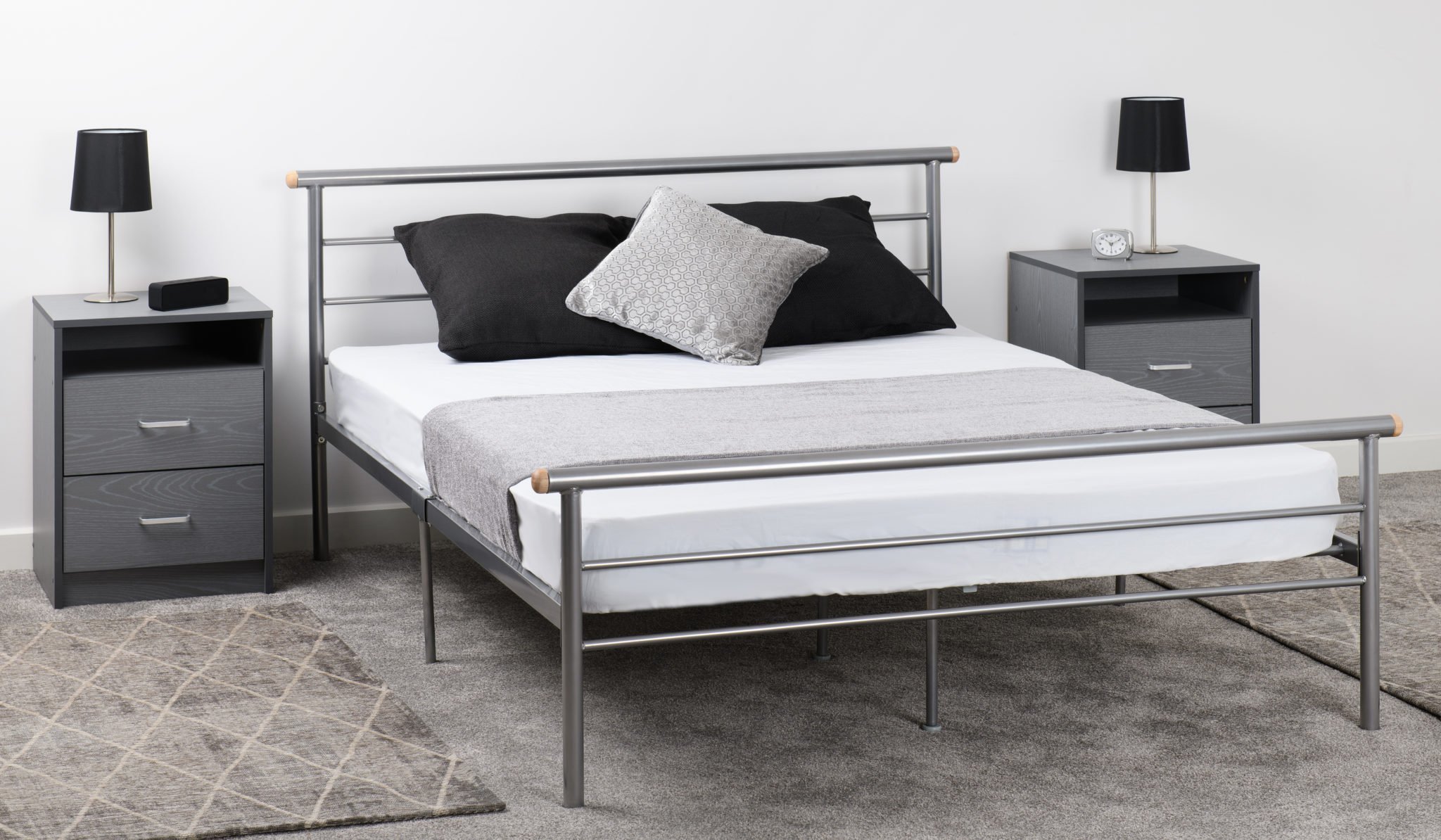 Orion Contract Metal Bedframe