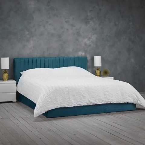 Berlin Ottoman Bedstead- Plush Teal
