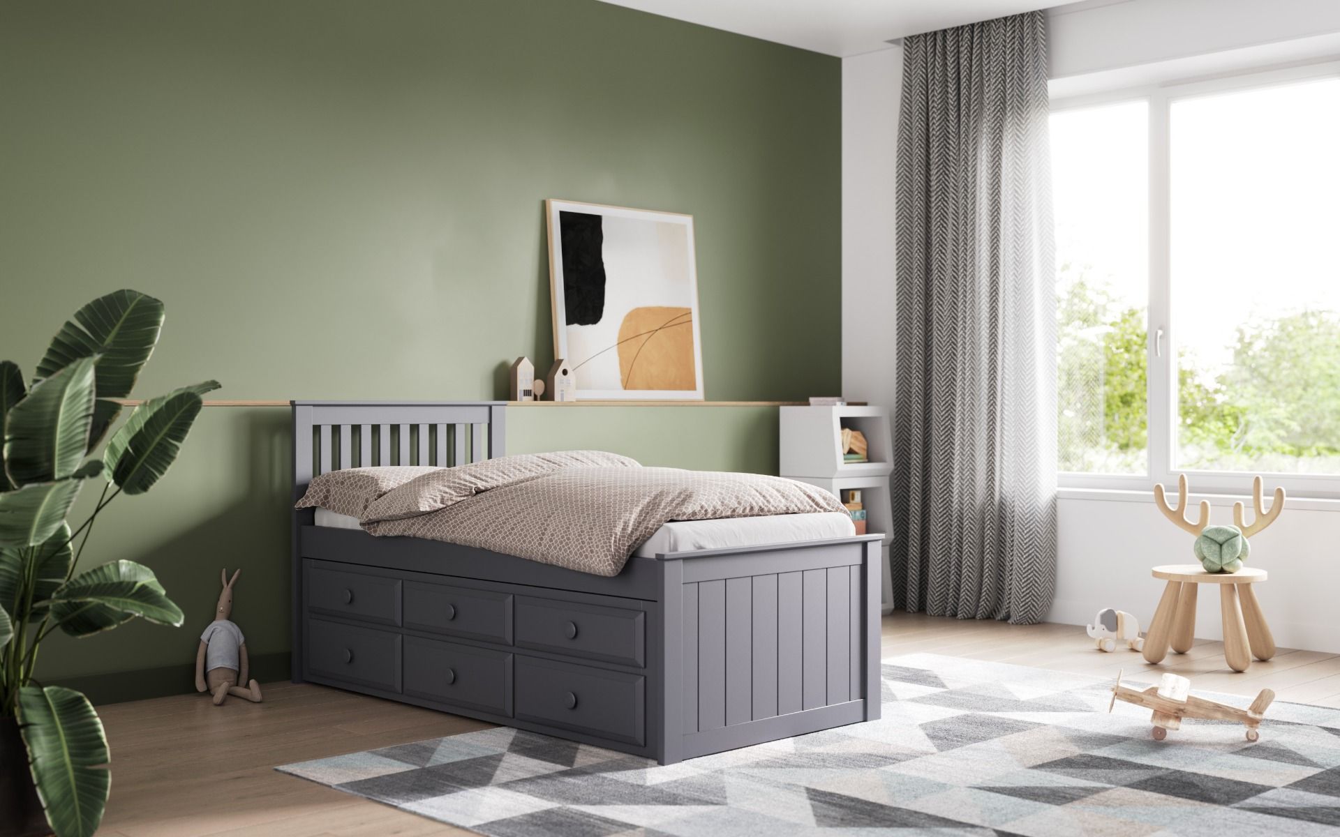 Fleur Captain/Storage Bed