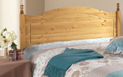 Orlando Wooden Pine Headboard