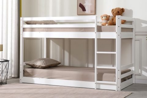 Low wooden Bunk bed 3'0