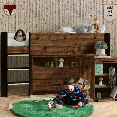 Rustic Mid Sleeper - Otis