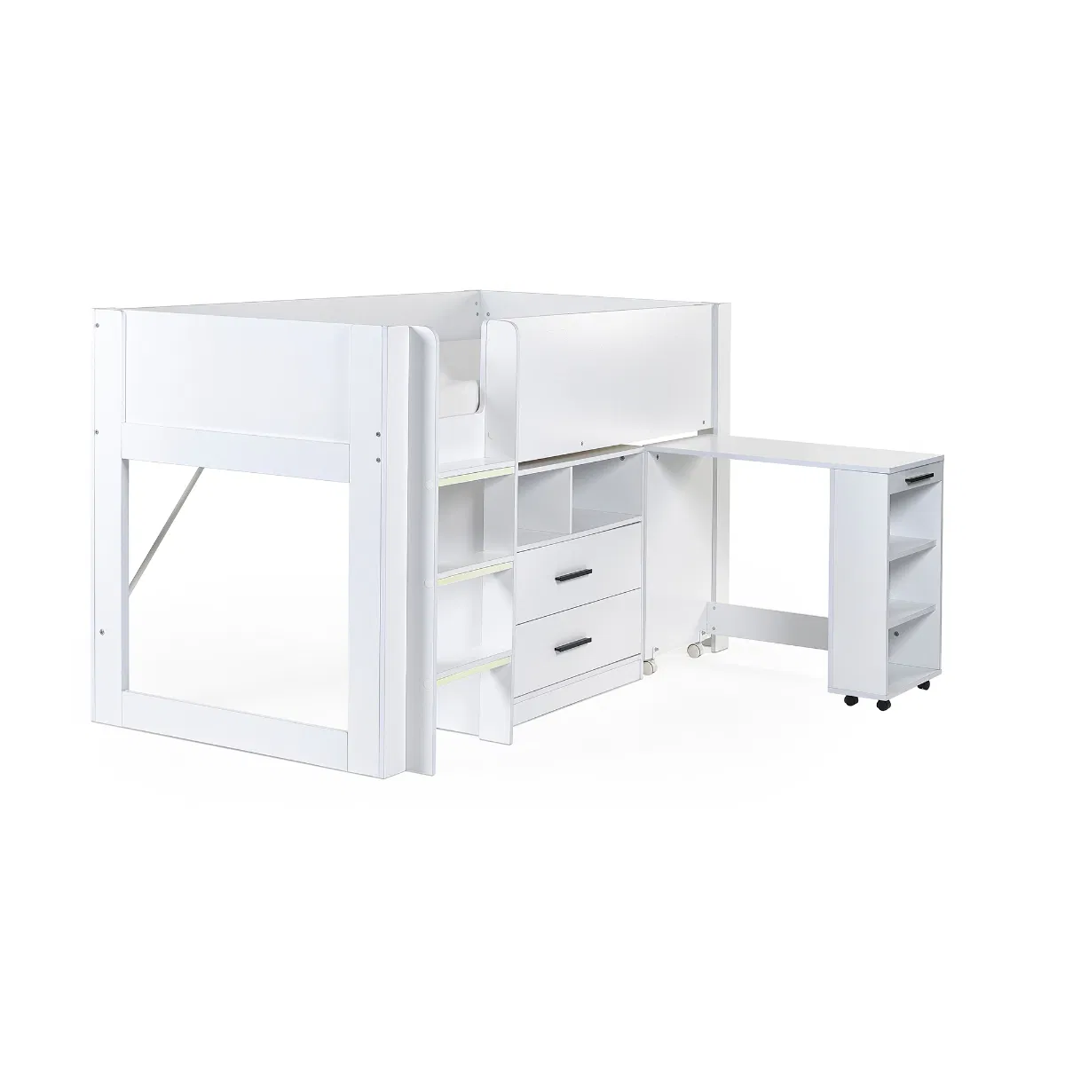 Oti White Mid Sleeper