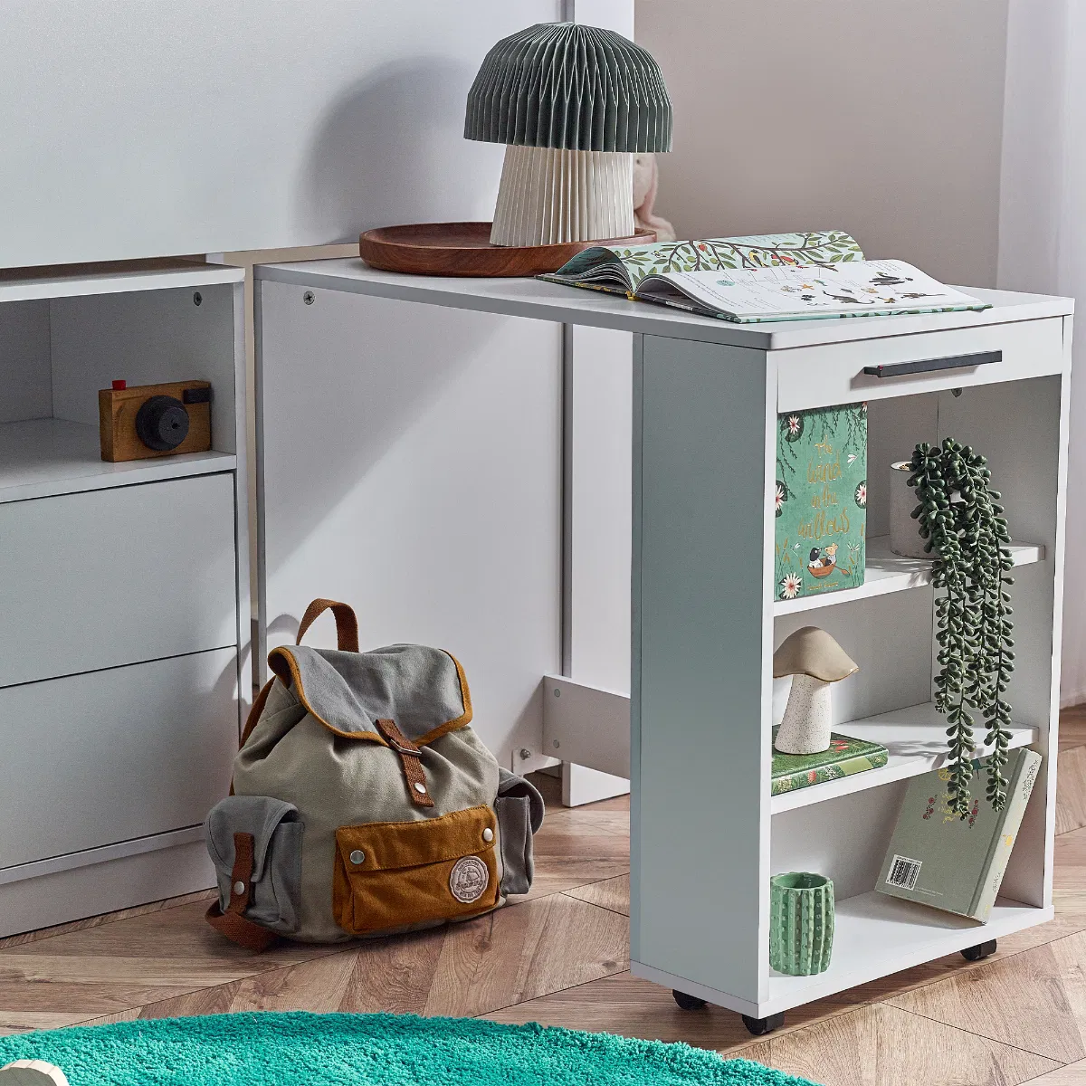 Oti White Mid Sleeper