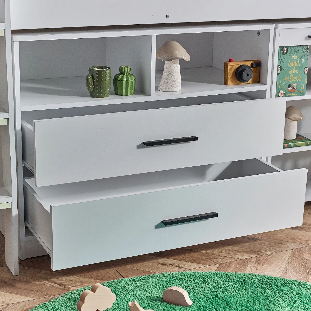 Oti White Mid Sleeper