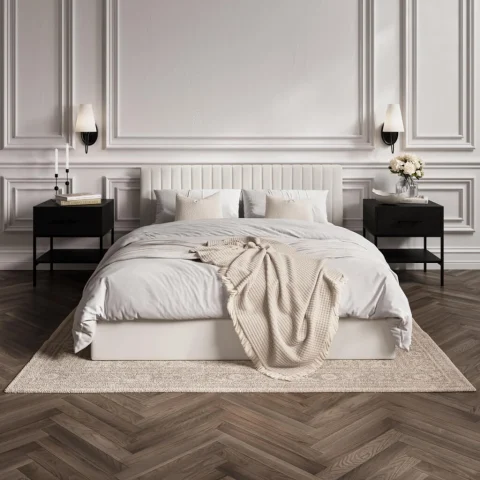 Berlin Fabric Ottoman