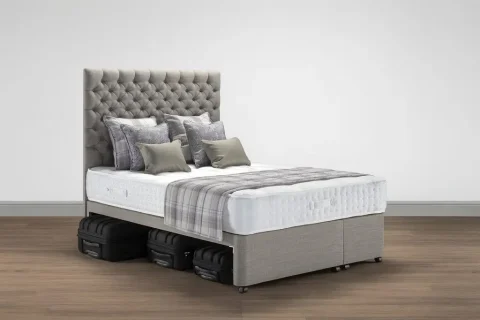 Suitcase Storage Divan Bed