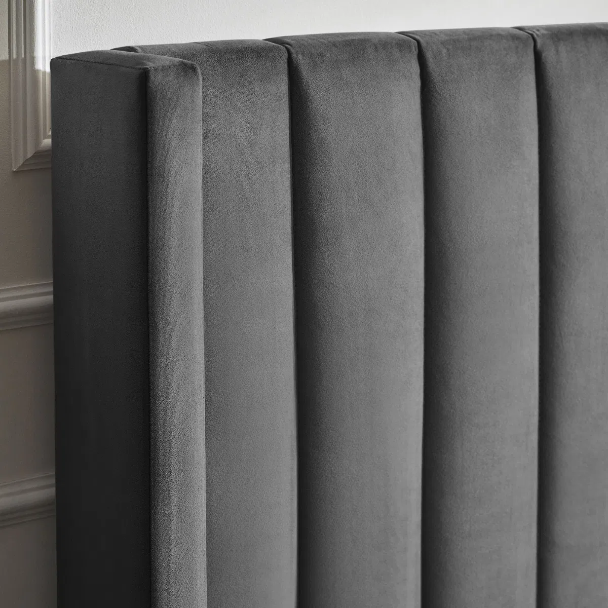 Clara Fabric TV Ottoman Bed