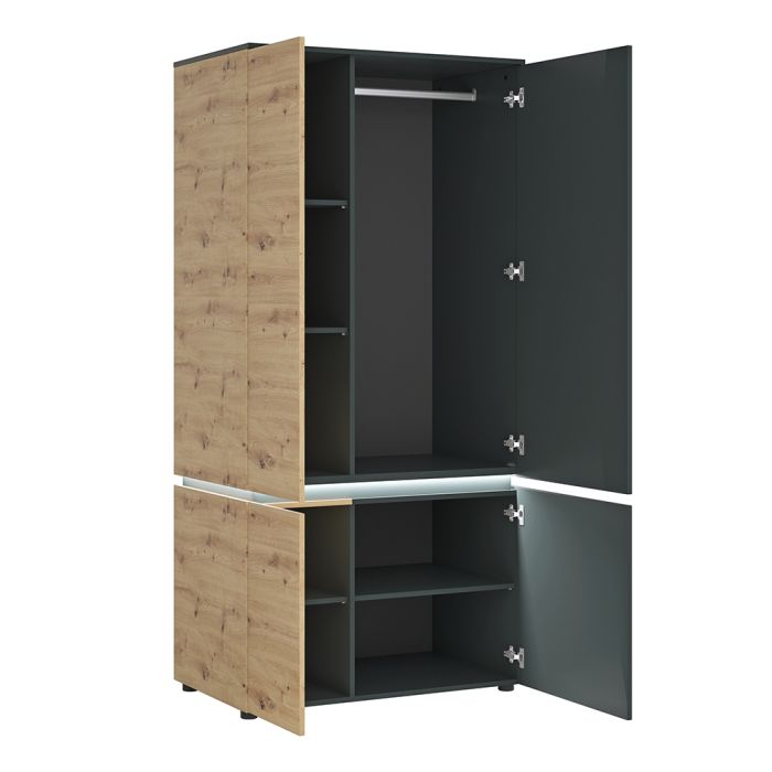 Luci 2 door wardrobe