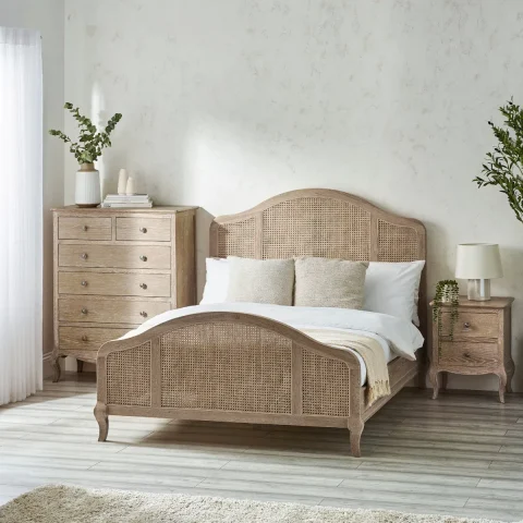 Fleur Rattan Bedframe