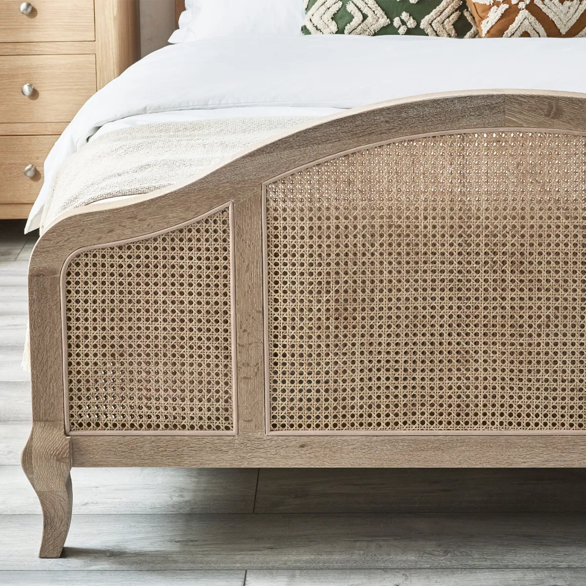 Fleur Rattan Bedframe