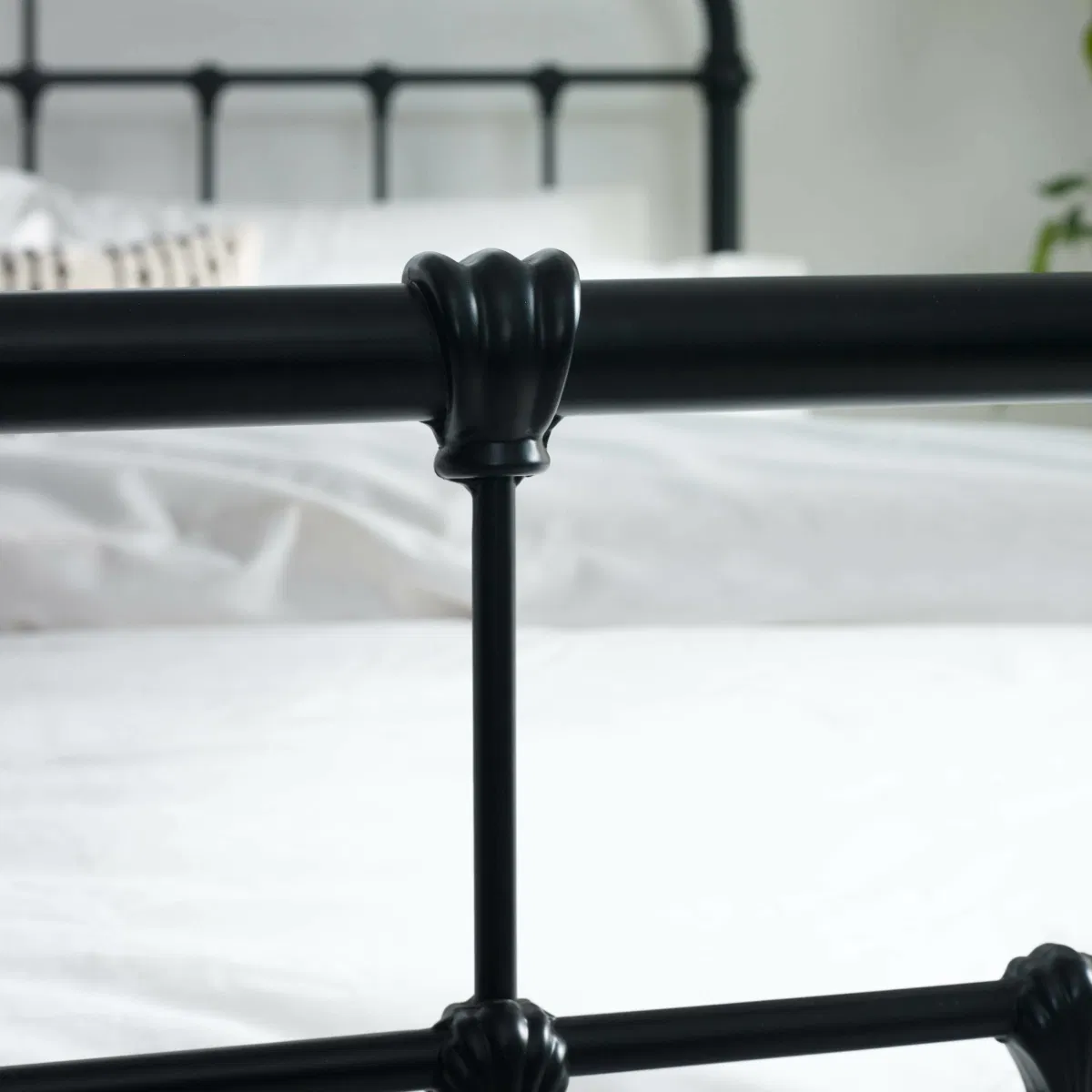 Logan Black Metal Bedframe