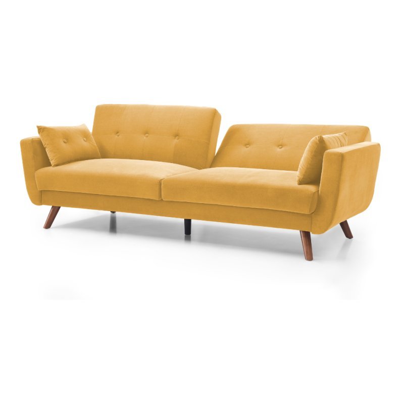 Oslo Gold Velvet Sofa bed