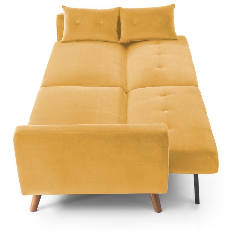 Oslo Gold Velvet Sofa bed