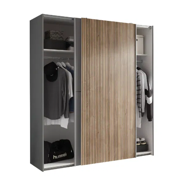BERNO 2 DOOR SLIDING WARDROBE