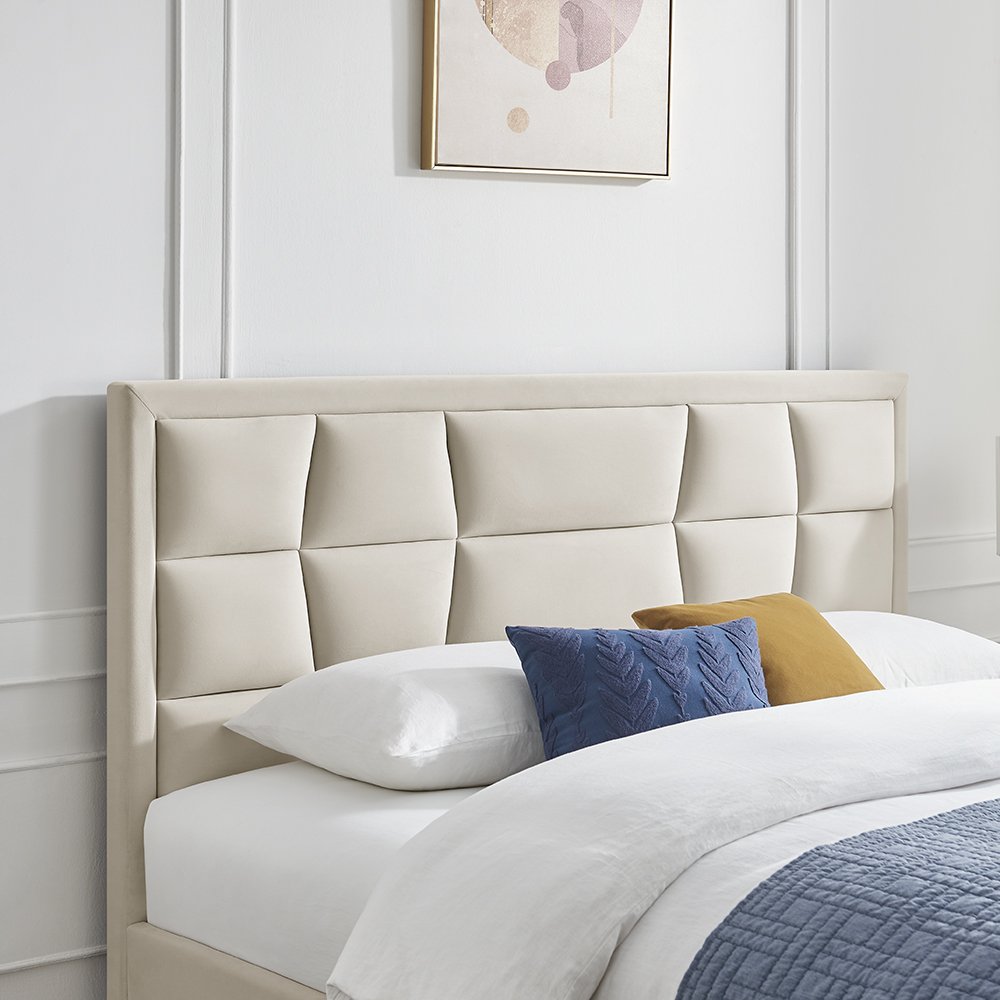 Electra Natural Fabric Bedframe