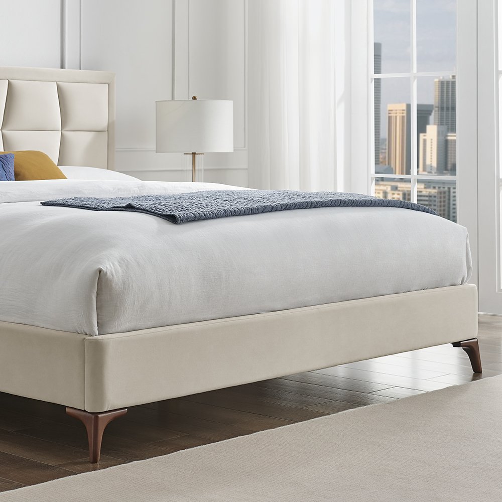 Electra Natural Fabric Bedframe