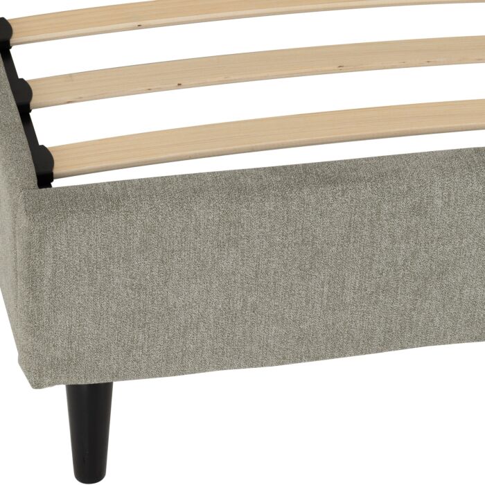 Amelia Fabric Bed Frame in Grey