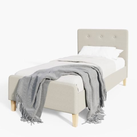 ASHTON NATURAL FABRIC BED FRAME