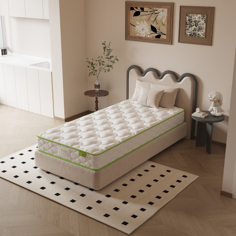 18cm Deep Firm Pocket Sprung Single Mattress lower depth