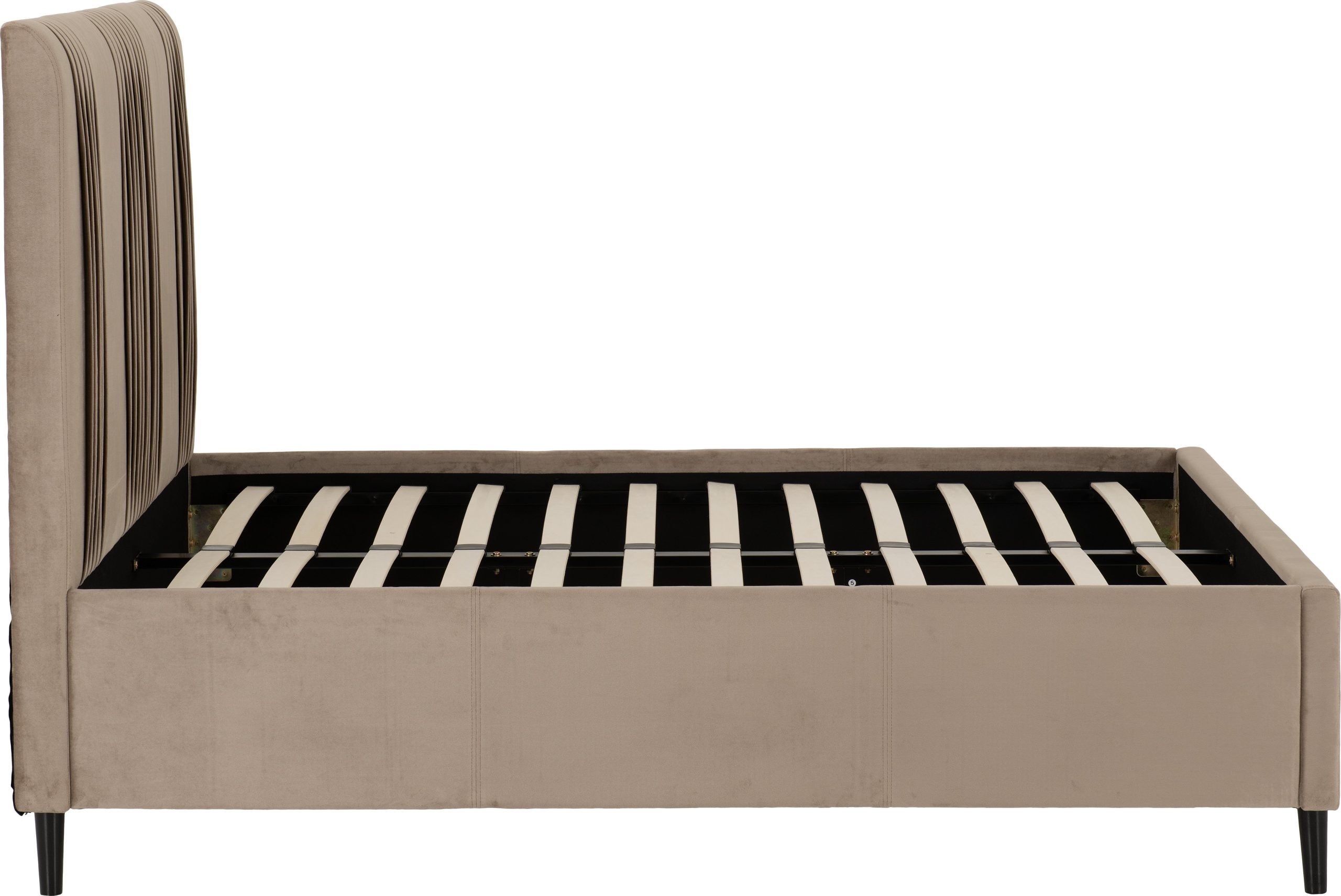 Maine Mink Fabric Bed Frame