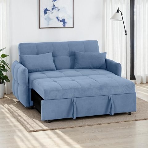 Chelsea Sofa Bed - Blue