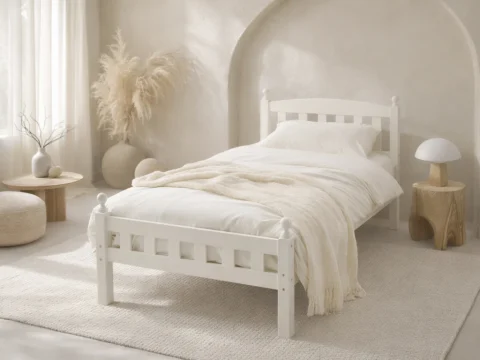 Florence White Bed Frame