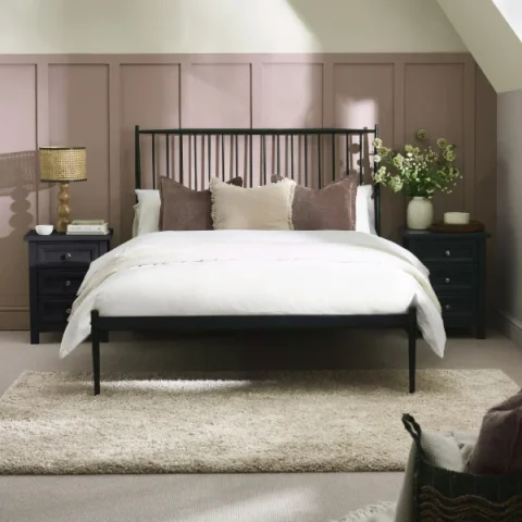 Floyd Black Metal Bed Frame