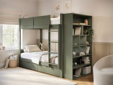 Ruby Green Bunk Bed