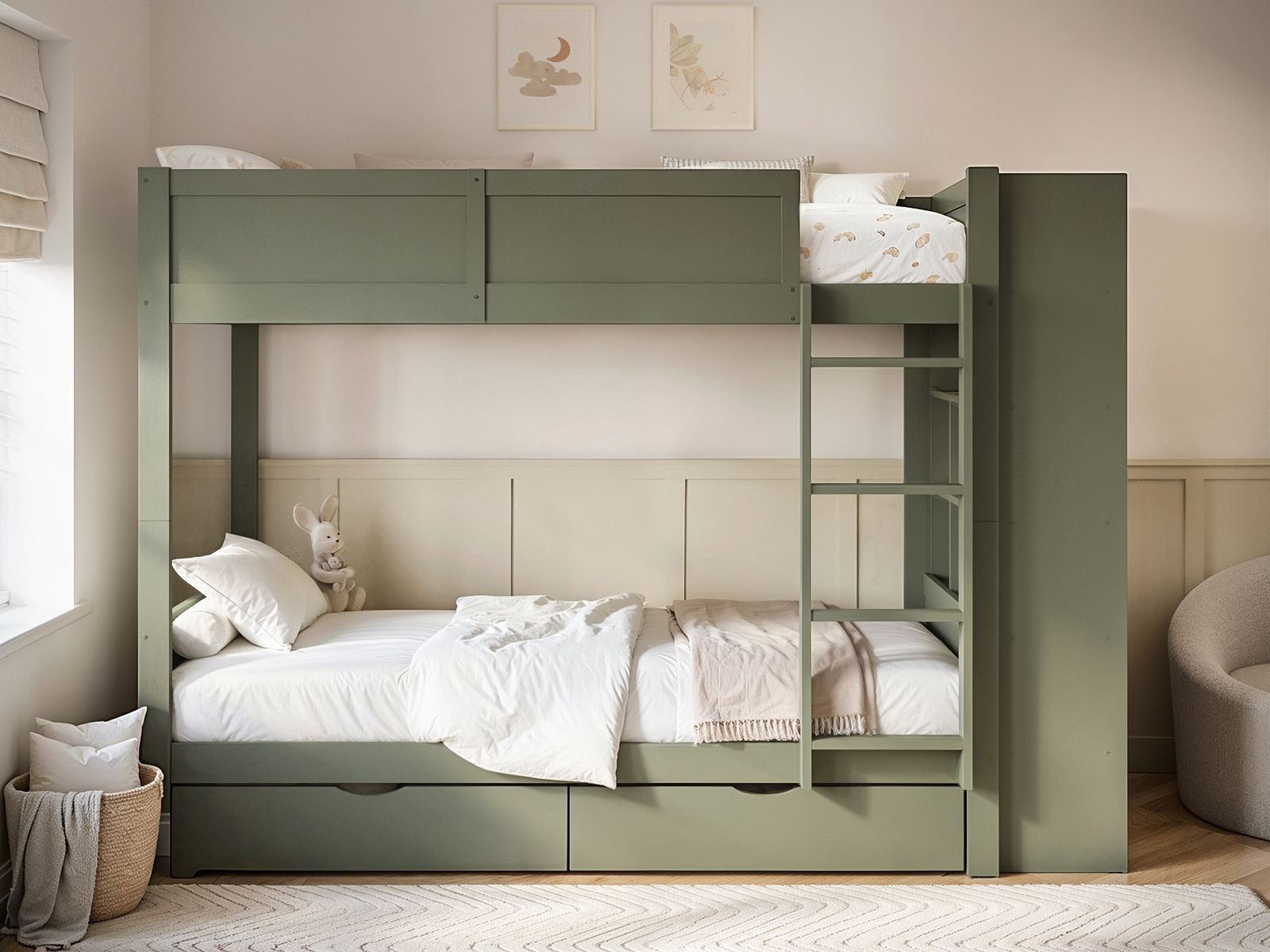 Ruby Green Bunk Bed