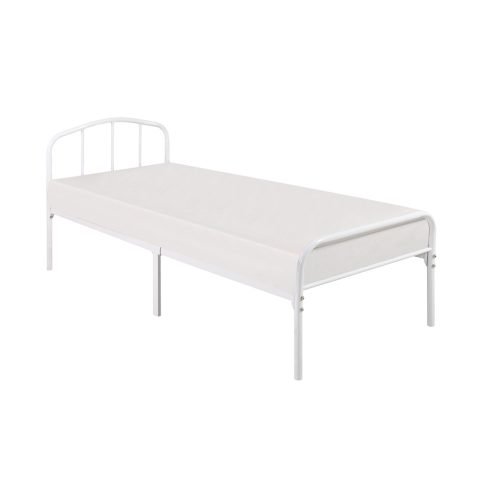 Milton 3'0 White Metal Bed frame