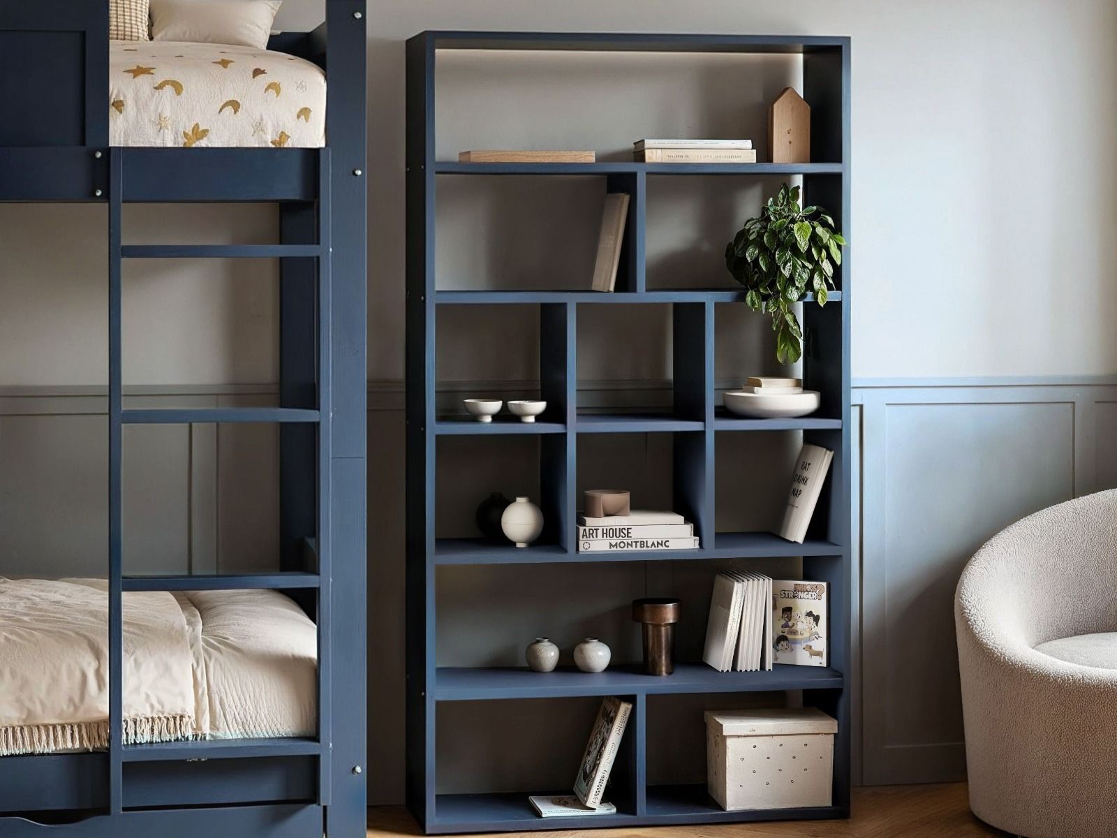 Ruby Blue Bunk Bed