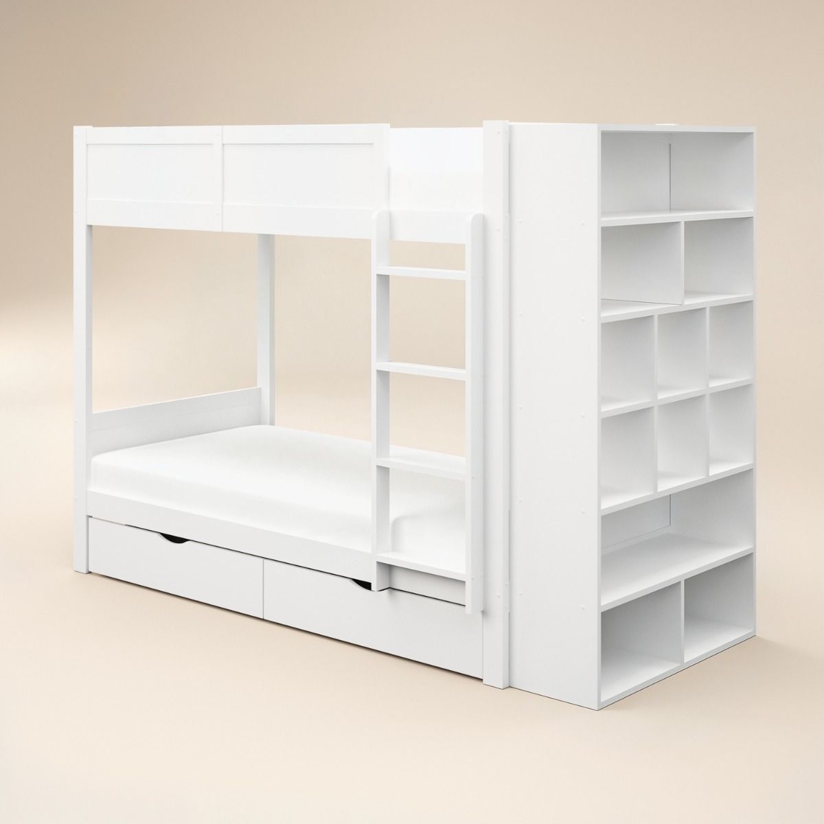 Ruby Wooden Bunk - White
