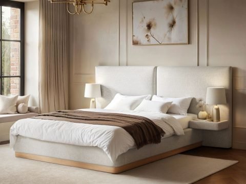 Solace Hotel Style Fabric Bed Frame