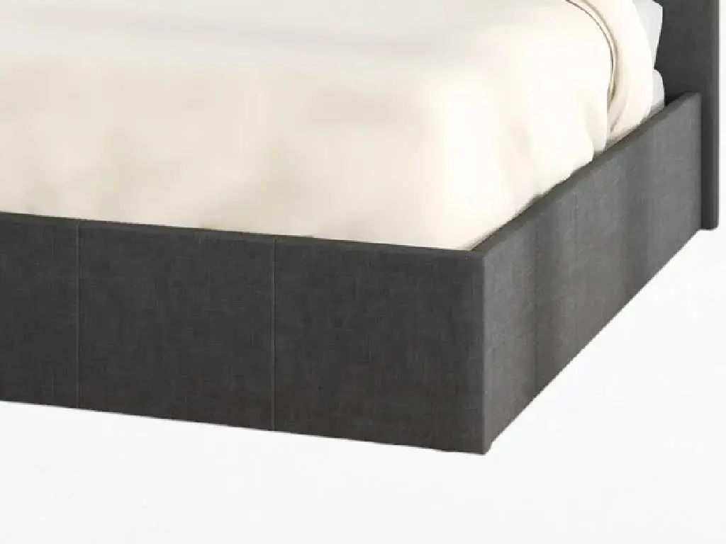 Tex Grey Fabric Ottoman Bed Frame