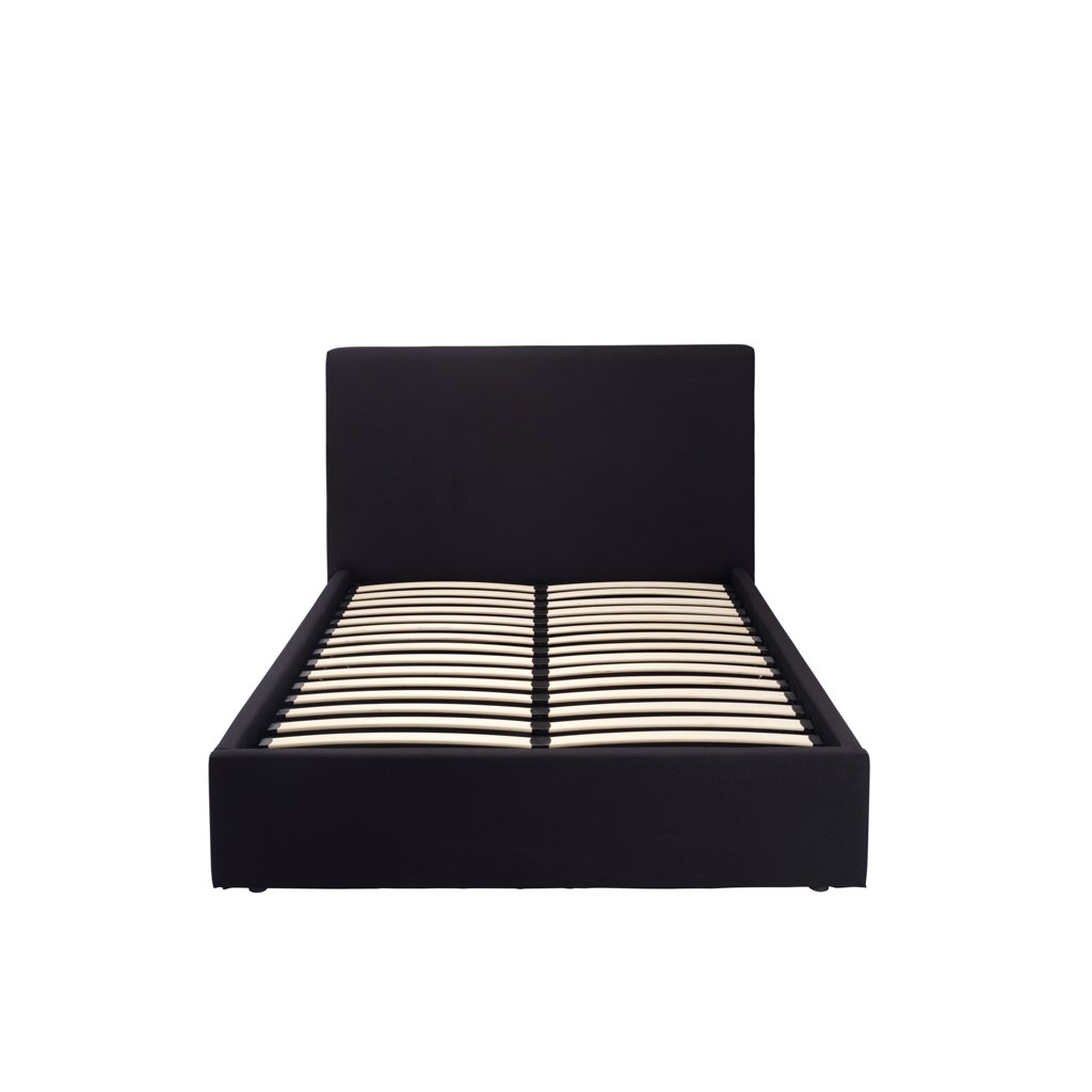 Wilder Black Ottoman Bed Frame
