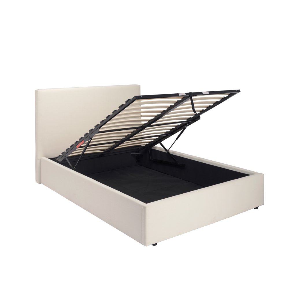 Wilder Antique White ottoman bed frame