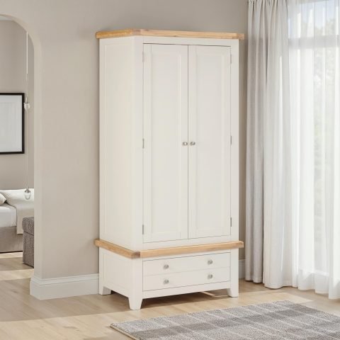 Willow 2 Door Wardrobe - Part Assembled