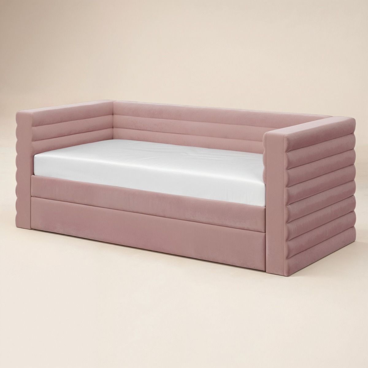 Yumma Pink Fabric Day Bed