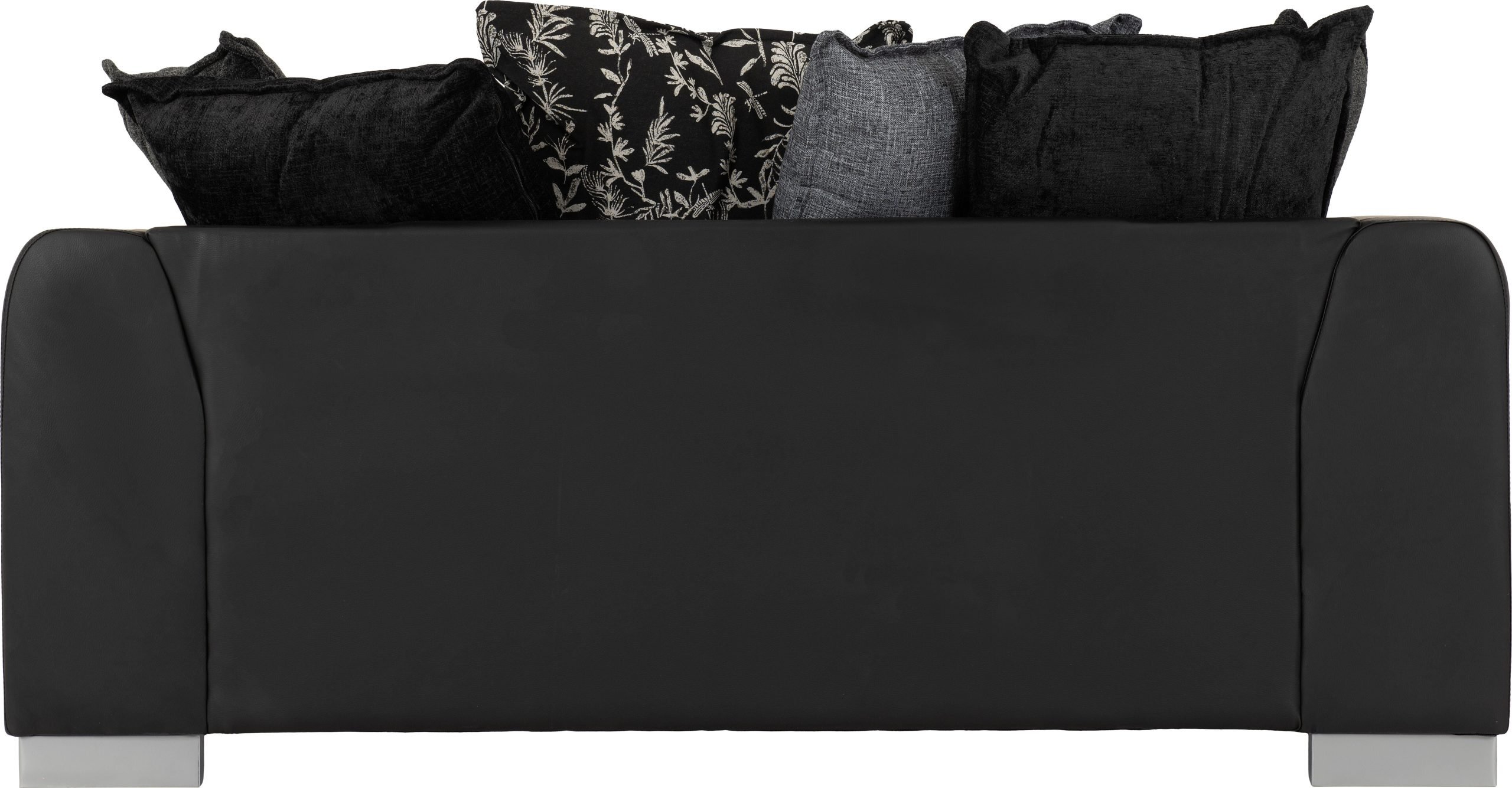 Millie 3 seater and 2 seater Dark Grey fabric sofa package